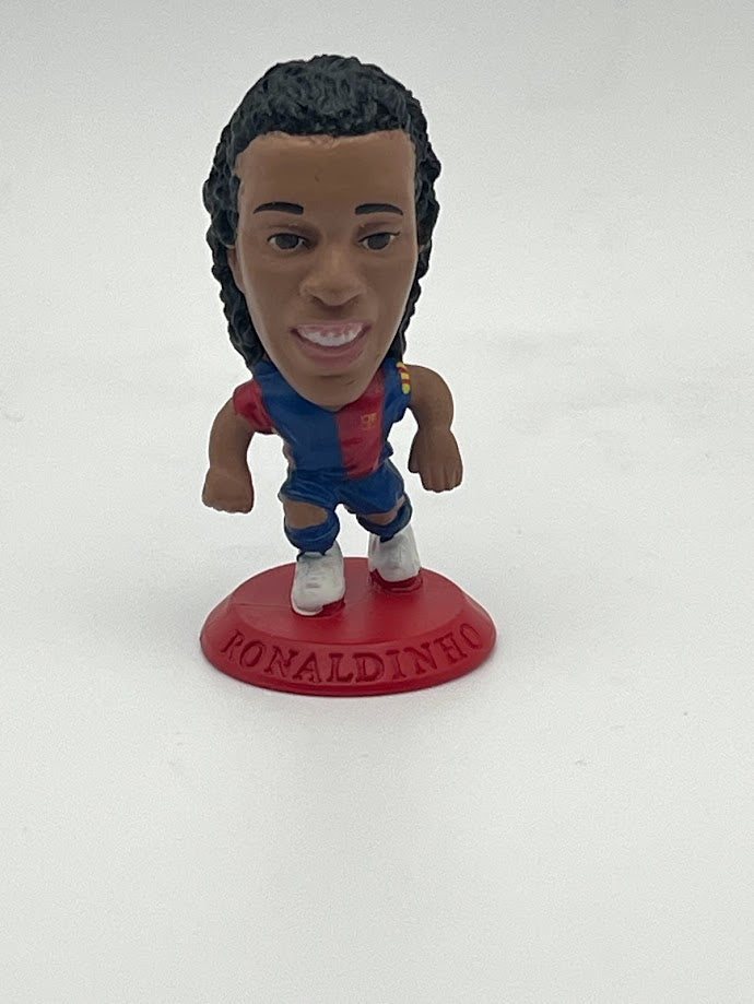 Ronaldinho - Loose Barcelona Corinthian Figure - MicroStars - Red Base  MC7793