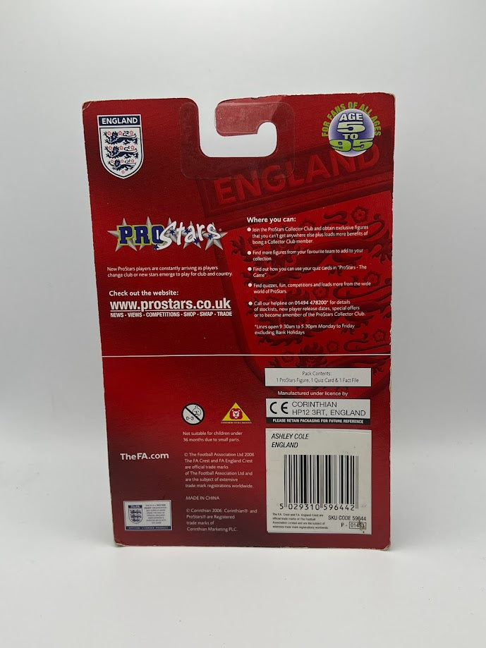 Ashley Cole - Corinthian ProStars Football Figure - England - PR118 - Collectible - Quiz Game