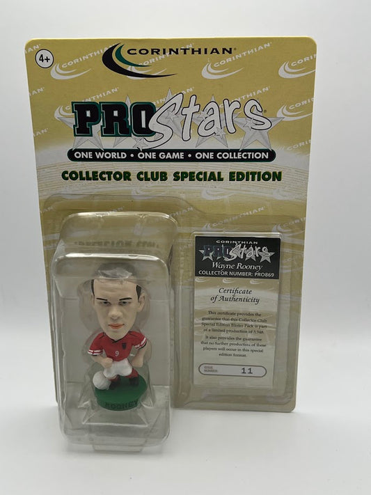 Wayne Rooney - Corinthian Football Figure - England - PRO869 - ProStars Collector Club