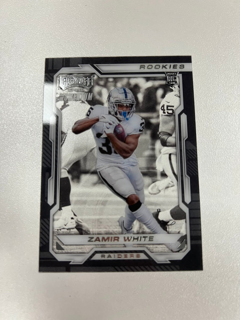 2022 Chronicles Zamir White Playoff Momentum Rookie Card RC #PMR-30 Raiders NFL Card