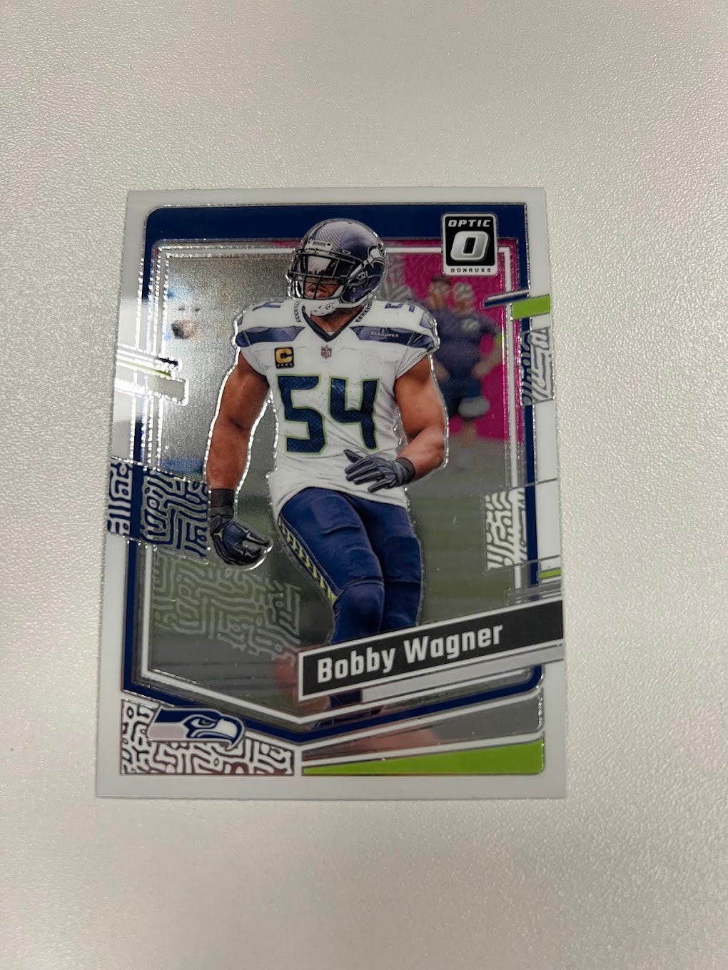 2023 Donruss Optic White Prizm #174 Bobby Wagner NFL Card