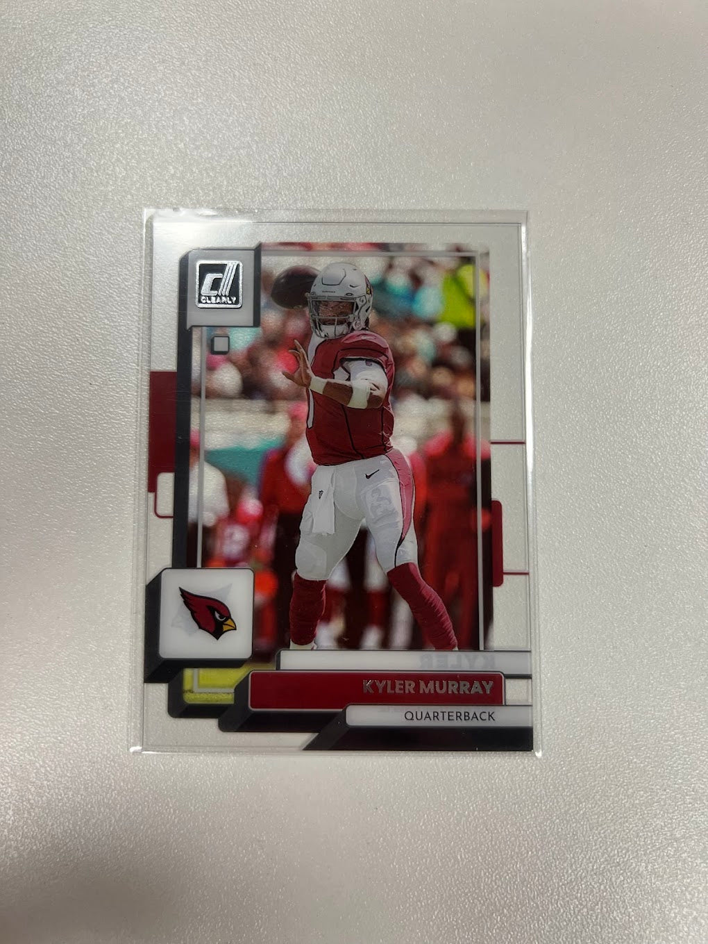 2022 Clearly Donruss #1 Kyler Murray Arizona Cardinals NFL Card