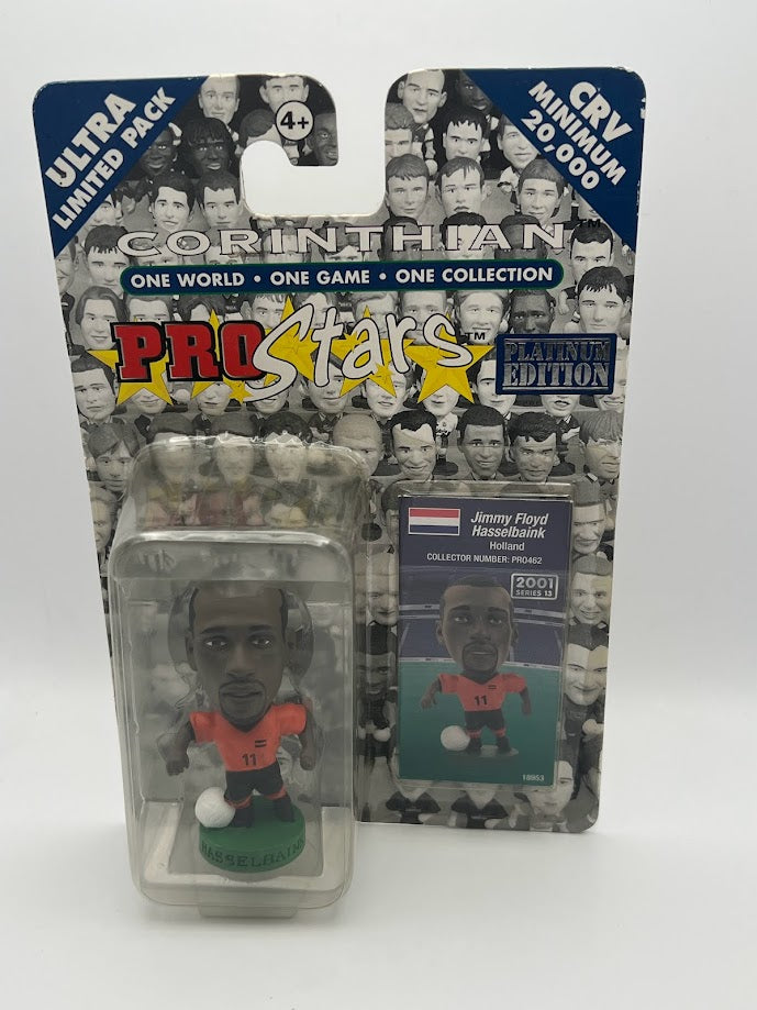 Jimmy Floyd Hasslebaink - Corinthian Football Figure - Holland - PRO462 - Collectible - Series 13 Platinum Edition