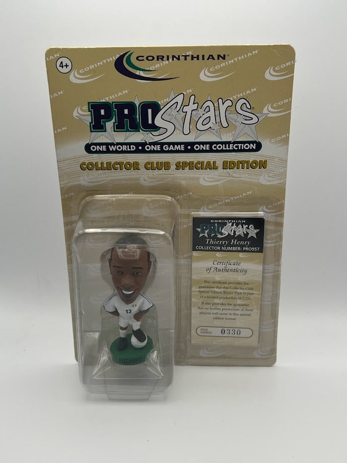 Thierry Henry - Corinthian Football Figure - France Away - PRO957 - ProStars Collector Club Special Edition