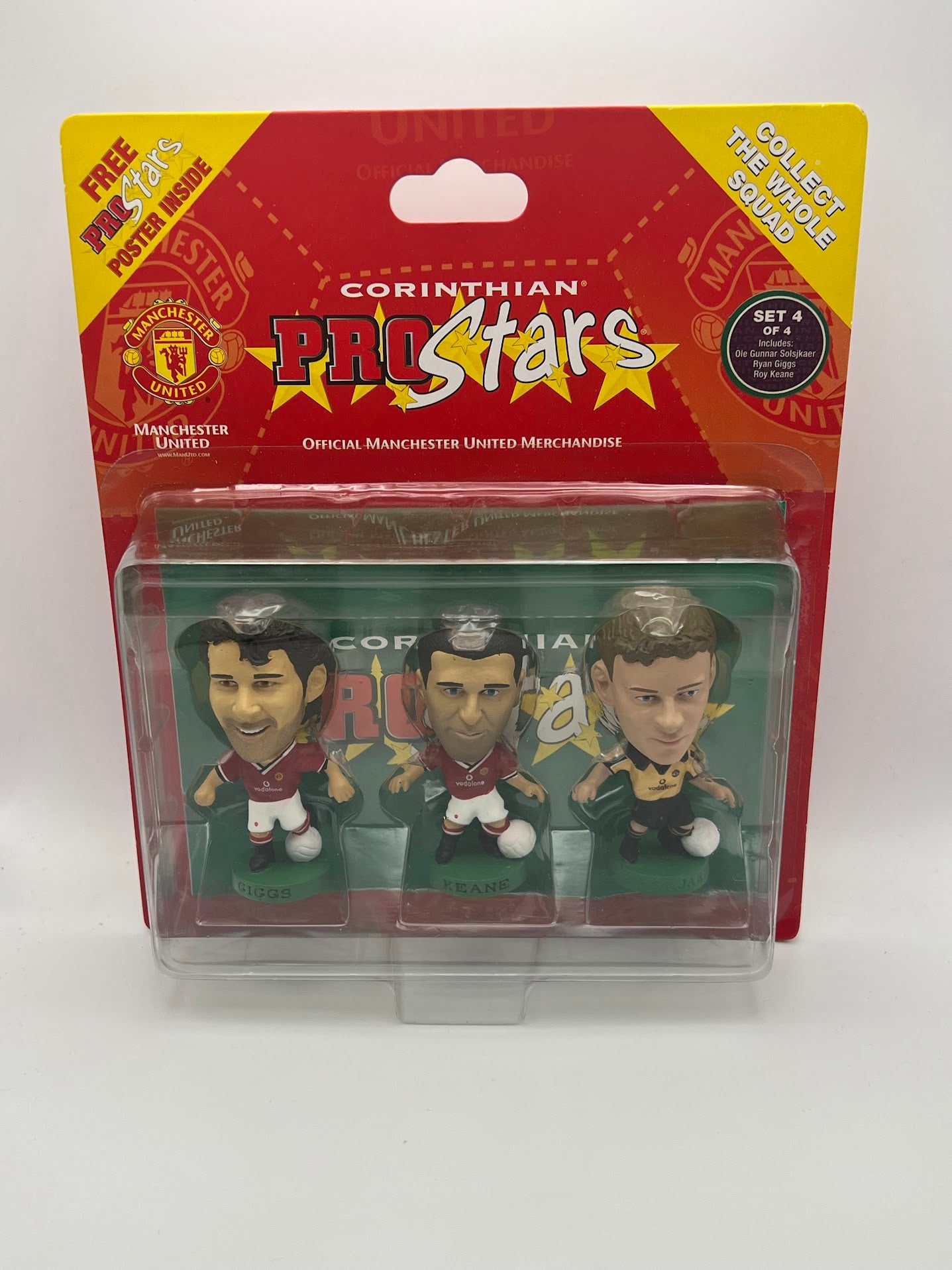 Manchester United Multi Pack -  3 Pack 1 Manchester United Corinthian Football Figures - Set 4 of 4