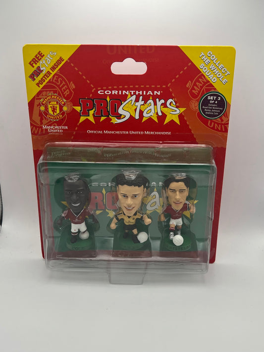 Manchester United Multi Pack - 3 Pack 1 Manchester United Corinthian Football Figures - Set 3 of 4