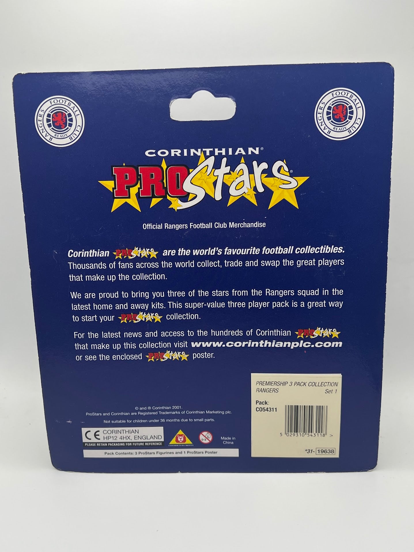 Rangers Multi Pack - 3 Pack 1 Rangers Corinthian Football Figures - Set 1 of 1