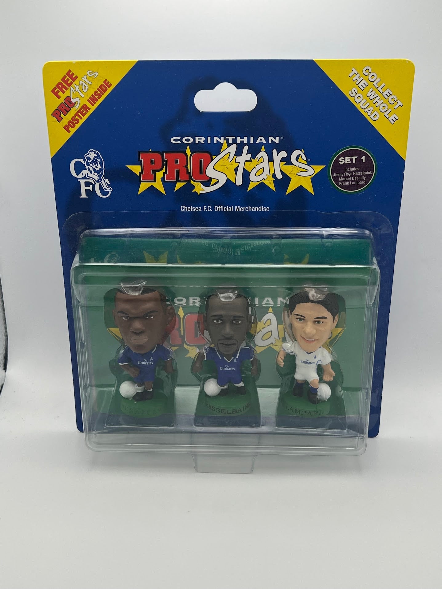 Chelsea - Multi Pack - 3 Pack 1 Chelsea Corinthian Football Figures - Set 1 of 1