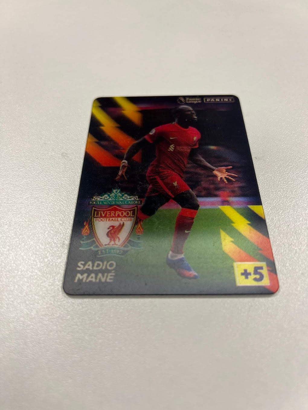 Sadio Mane Panini Adrenalyn 2021/22 Bonus Holographic Card - Liverpool