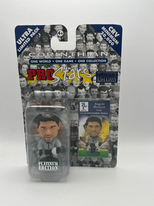 Angelo Peruzzi - Corinthian ProStars Football Figure - Italy - PRO062 - Platinum Edition