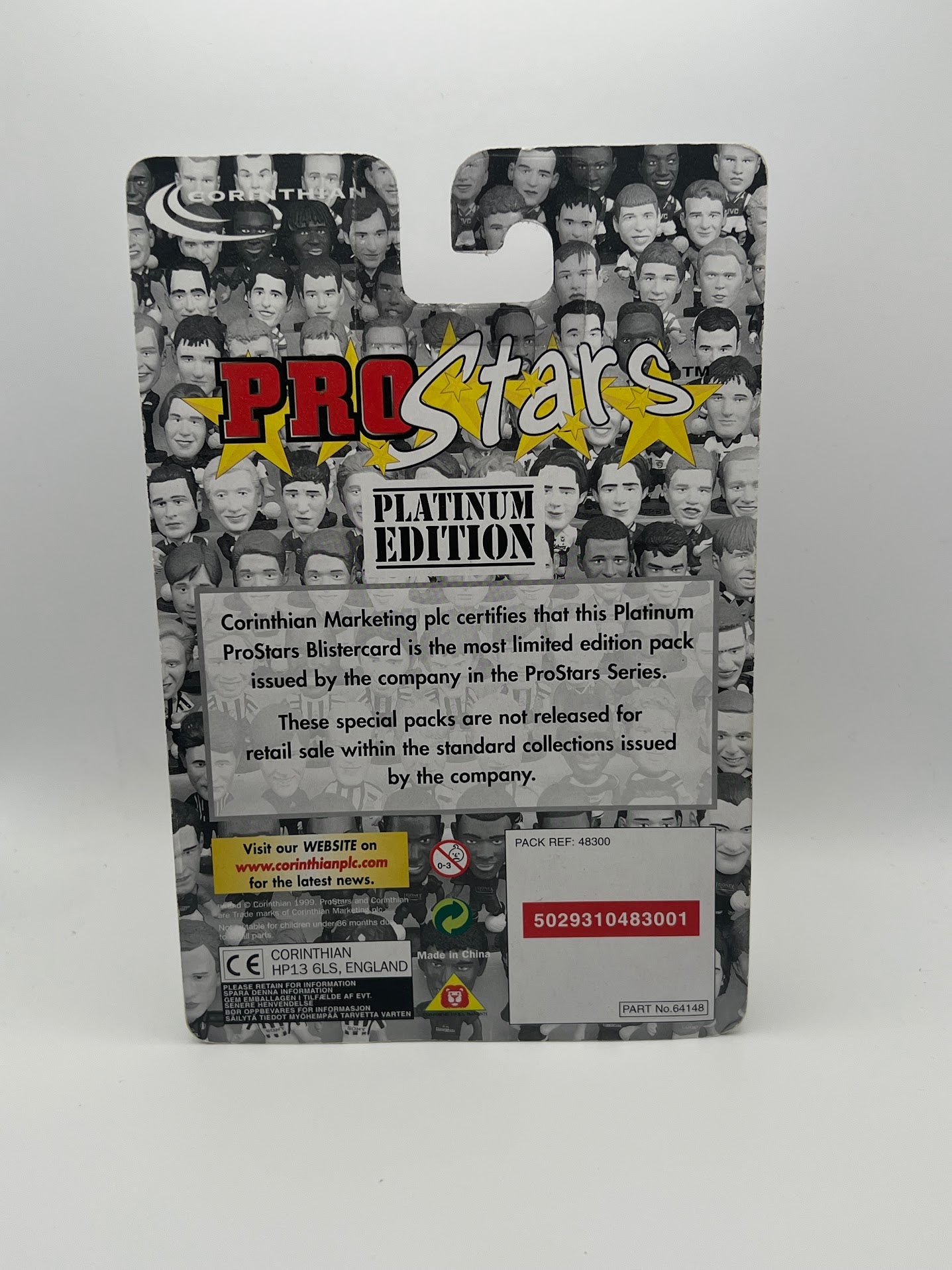 Emile Heskey - Liverpool - ProStars Corinthian Figure Series 9 - PRO323 - Platinum Edition