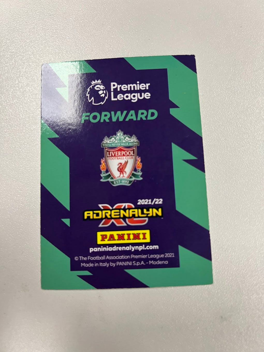 Roberto Firmino - Foil / Shiny - Adrenalyn 2021/22 ICE Football Card - Liverpool