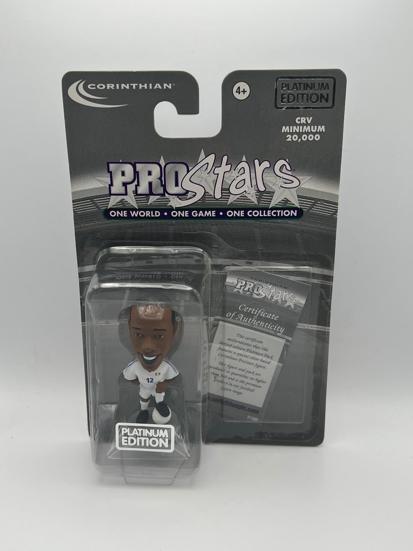 Thierry Henry - Corinthian ProStars Football Figure - France Away - PP957 / PRO957 - Platinum Edition