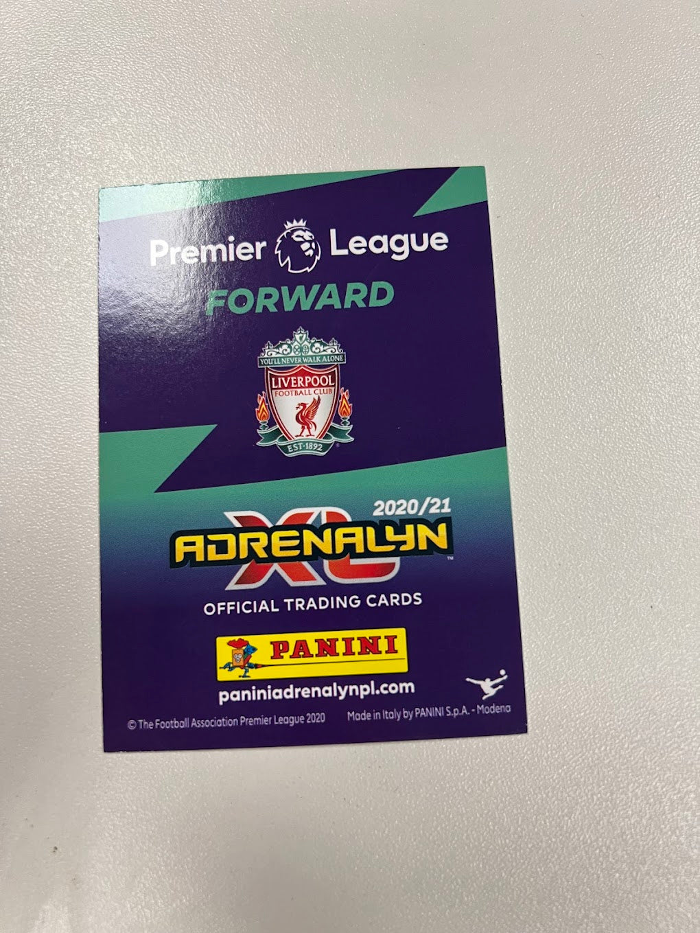 Mohamed Salah - Foil / Shiny - Adrenalyn 2020/21 Football Card - Liverpool