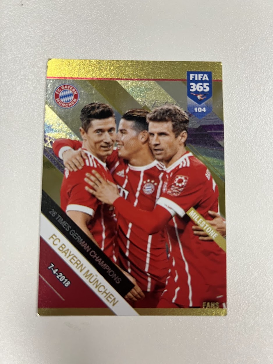 Bayern Munich Foil/Shiny - Panini Adrenalyn Fifa 365 - Football Cards