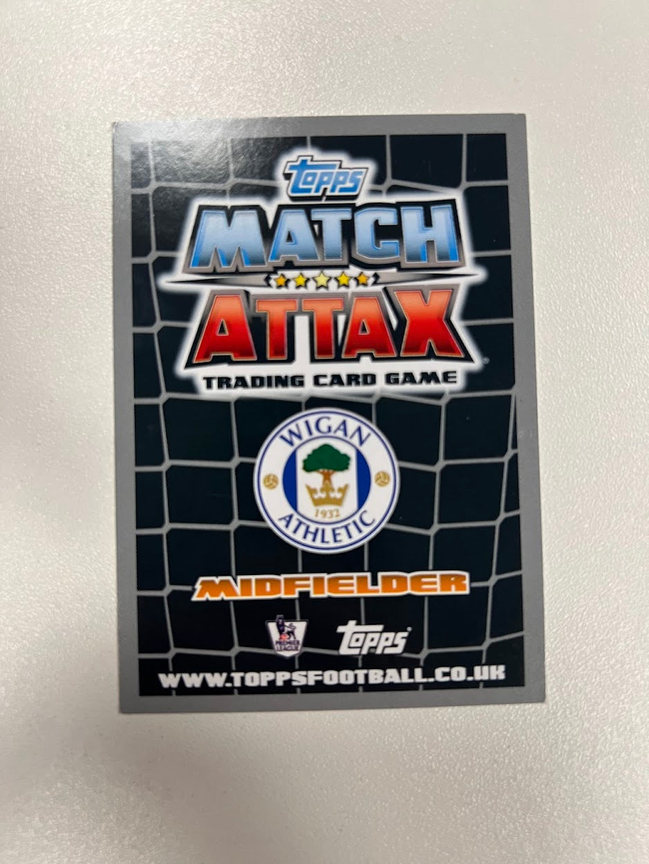 12x Wigan Athletic - Topps Match Attax Football Cards