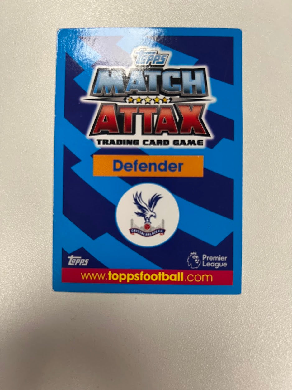 7x Crystal Palace - Topps Match Attax Football Cards