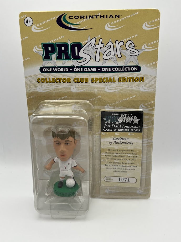 Jon Dahl Tomasson - Corinthian ProStars Football Figure - Denmark - PRO958 - Collector Club Special Edition