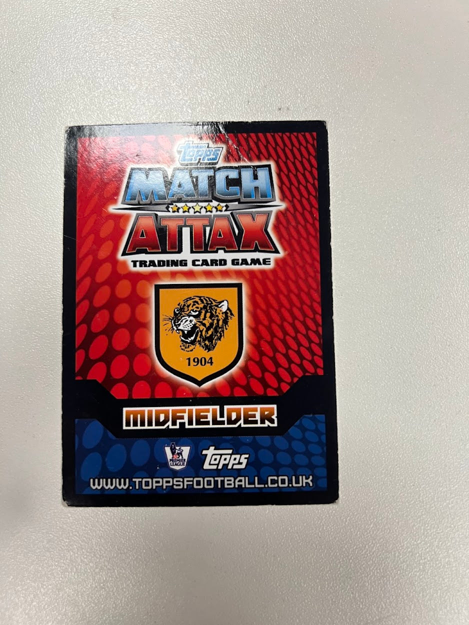 3x Hull City - Topps Match Attax Football Cards