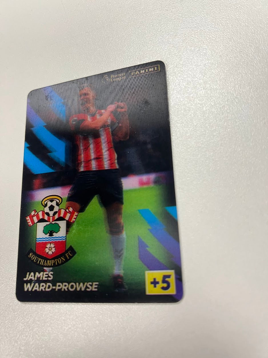 James Ward-Prowse Panini Adrenalyn 2021/22 Bonus Holographic Card - Southampton