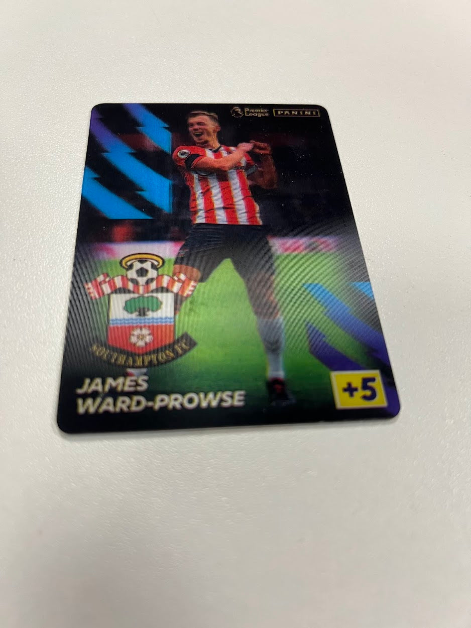 James Ward-Prowse Panini Adrenalyn 2021/22 Bonus Holographic Card - Southampton