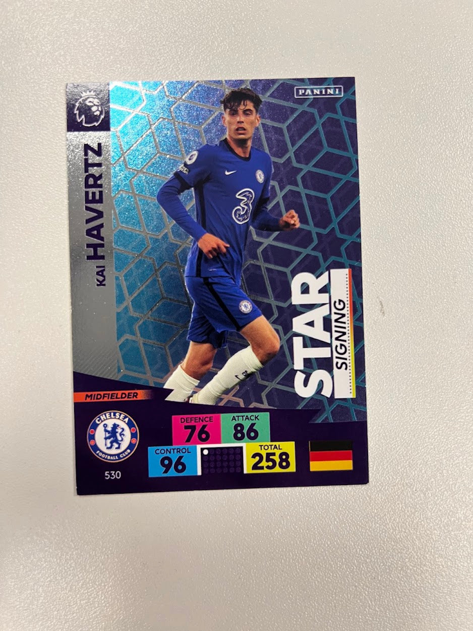 Kai Havertz - Foil/Shiny - Chelsea Panini Adrenalyn 2020/21 Football Card