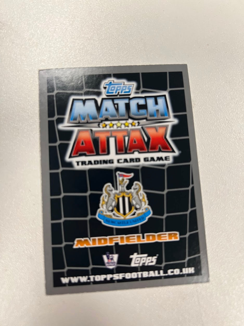 33x Newcastle United Topps Match Attax Football Cards