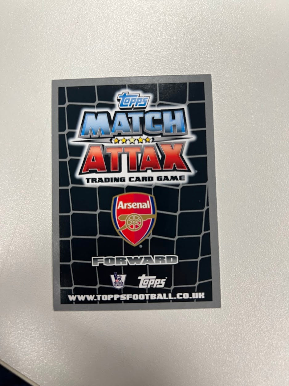 9x Arsenal Topps Match Attax Football Cards