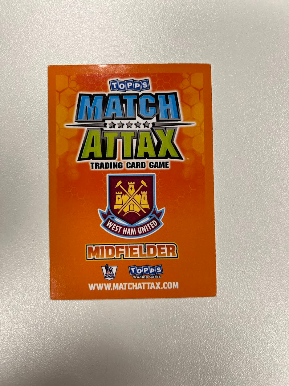 9x West Ham United Topps Match Attax Football Cards