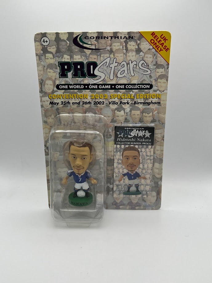 Hidetoshi Nakata - Corinthian Football Figure - Japan - ProStars Convention 2002 Special Edition - PRO632