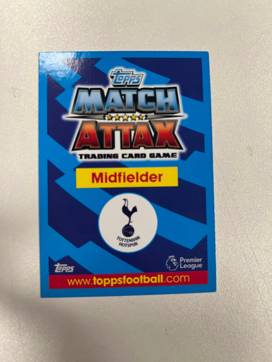 9x Tottenham Hotspur - Topps Match Attax Football Cards