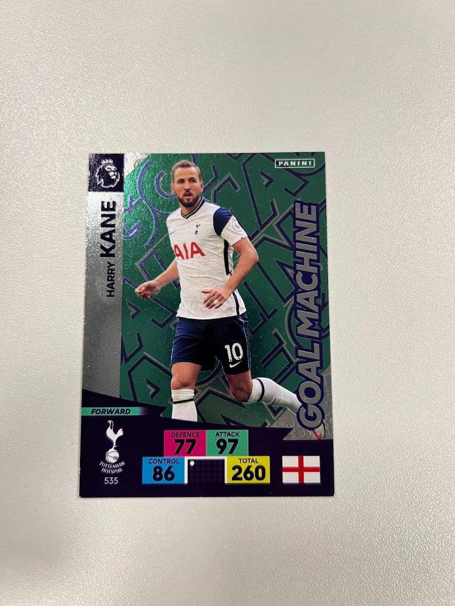 Harry Kane Tottenham Hotspur Foil/Shiny - Panini Adrenalyn 2020/21 Football Cards