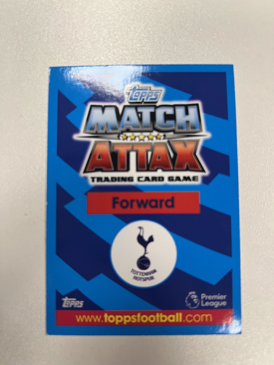 Harry Kane Tottenham Hotspur Foil/Shiny - Topps Match Attax Football Cards