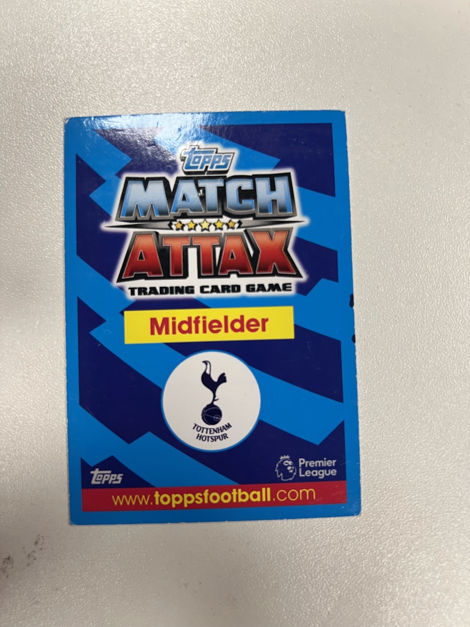 Victor Wanyama Tottenham Hotspur Foil/Shiny - Topps Match Attax Football Cards