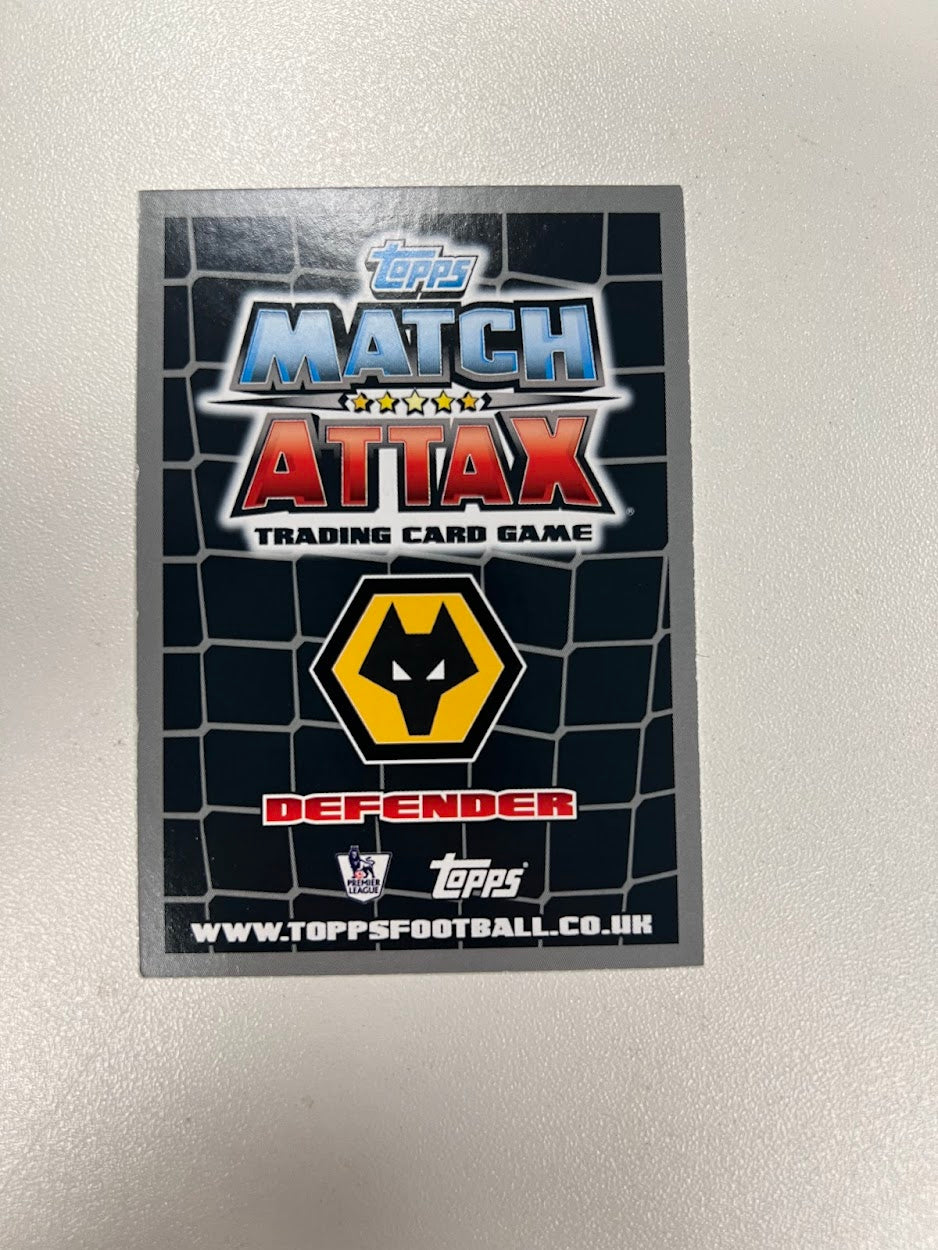 12x Wolverhampton Wanderers Topps Match Attax Football Cards