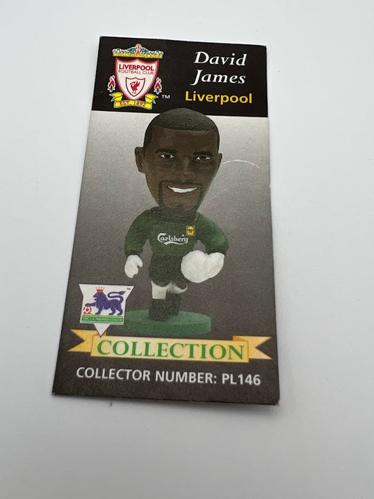 David James - Liverpool - Corinthian Figure Collector Card Only - PL146