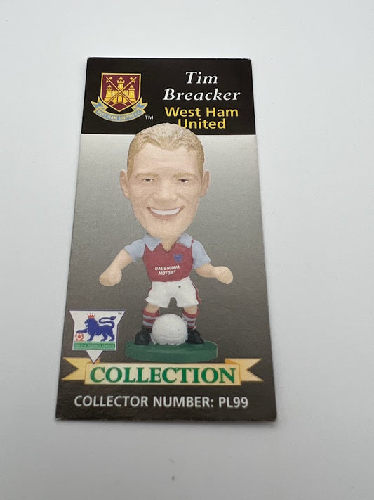 Tim Breacker - West Ham - Corinthian Figure Collector Card Only - PL99