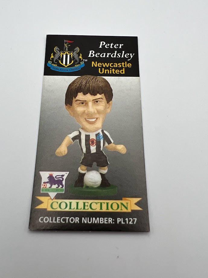 Peter Beardsley - Newcastle United - Corinthian Figure Collector Card Only - PL127