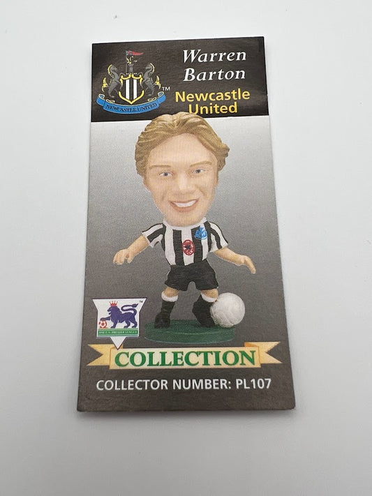 Warren Barton - Newcastle United - Corinthian Figure Collector Card Only - PL107