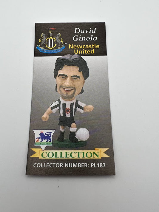 David Ginola - Newcastle United - Corinthian Figure Collector Card Only - PL187