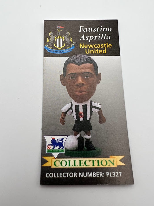 Faustino Asprilla - Newcastle United - Corinthian Figure Collector Card Only - PL327