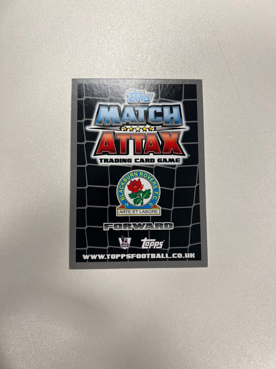 12x Blackburn Rovers - Topps Match Attax Football Cards