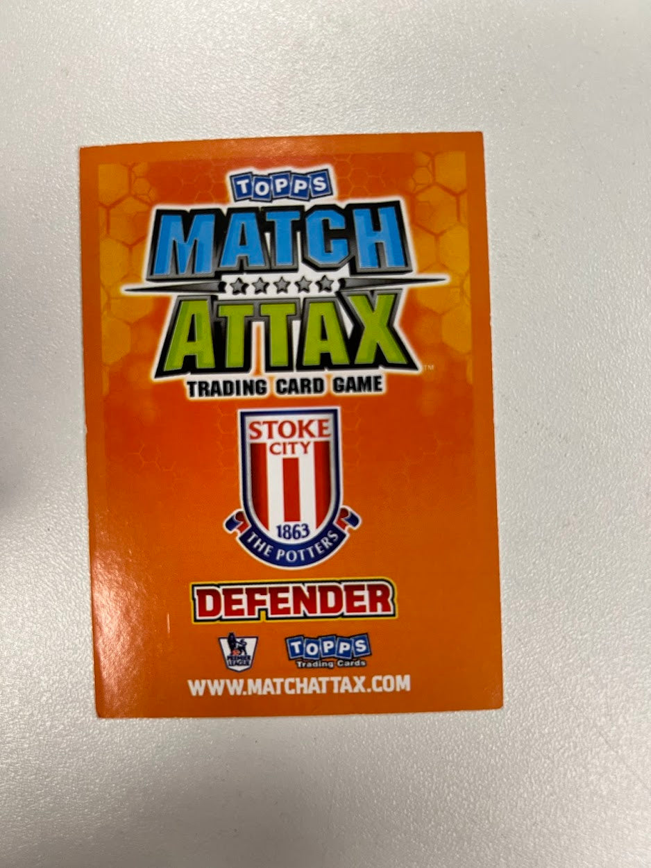 12x Stoke City - Topps Match Attax Football Cards