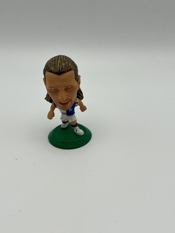 Robbie Savage - Blackburn Rovers - Loose Corinthian Figure - MicroStars - Green Base - MC4205