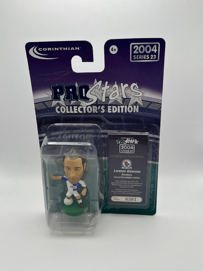 Lorenzo Amoruso - Corinthian ProStars Collector's Edition Series 23 - Blackburn Rovers - PRO923