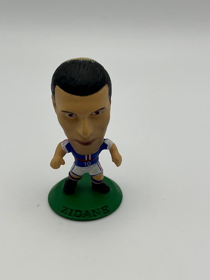 Zinedine Zidane - France - Loose Corinthian Figure - MicroStars - Green Base - MC469