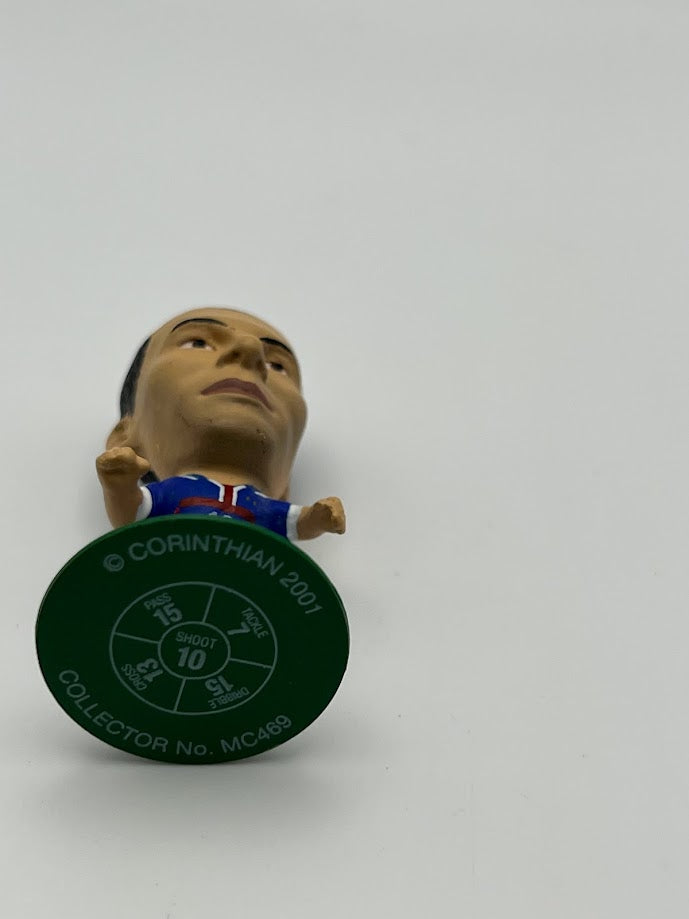 Zinedine Zidane - France - Loose Corinthian Figure - MicroStars - Green Base - MC469