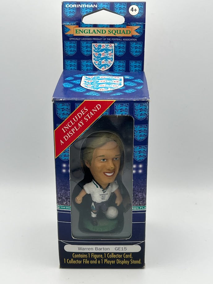 Warren Barton - Corinthian Figure with Display Stand - England 1996 - GE15 / E15