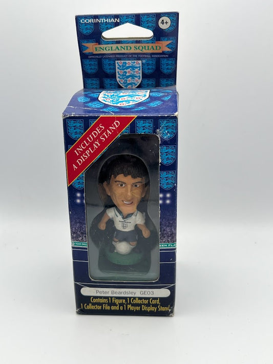 Peter Beardsley - Corinthian Figure with Display Stand - England 1996 - GE03 / E03