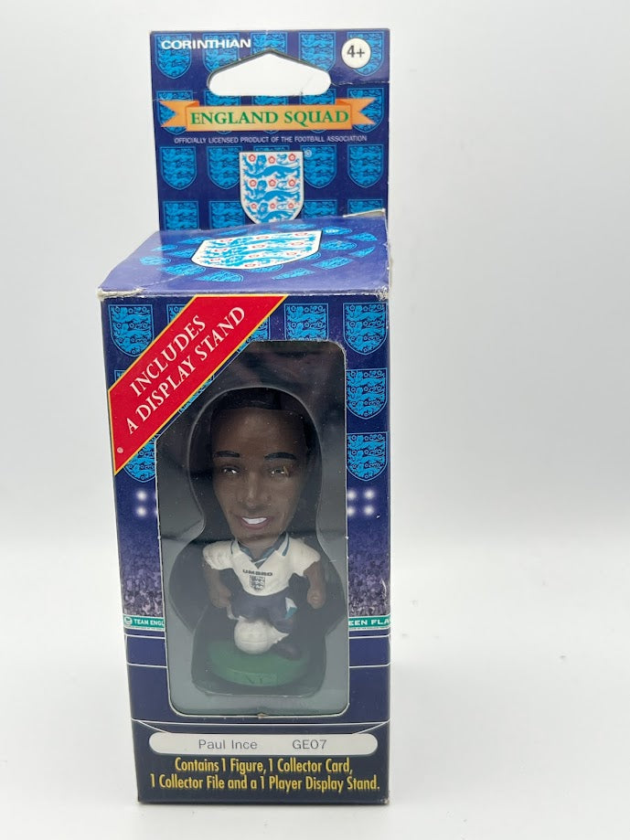 Paul Ince - Corinthian Figure with Display Stand - England 1996 - GE07 / E07